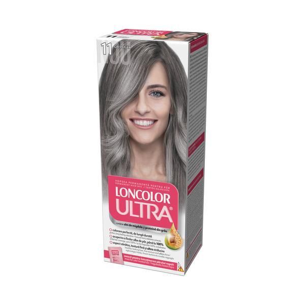 Loncolor Перманентна боя за коса, Loncolor Ultra нюанс 11 сив рефлекс