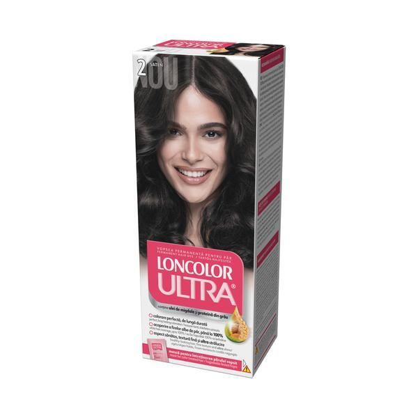 Loncolor Перманентна боя за коса, Loncolor Ultra нюанс 2 шатен