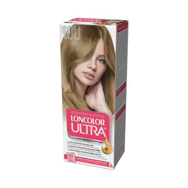 Loncolor Перманентна боя за коса, Loncolor Ultra нюанс 8.1 русо бежово