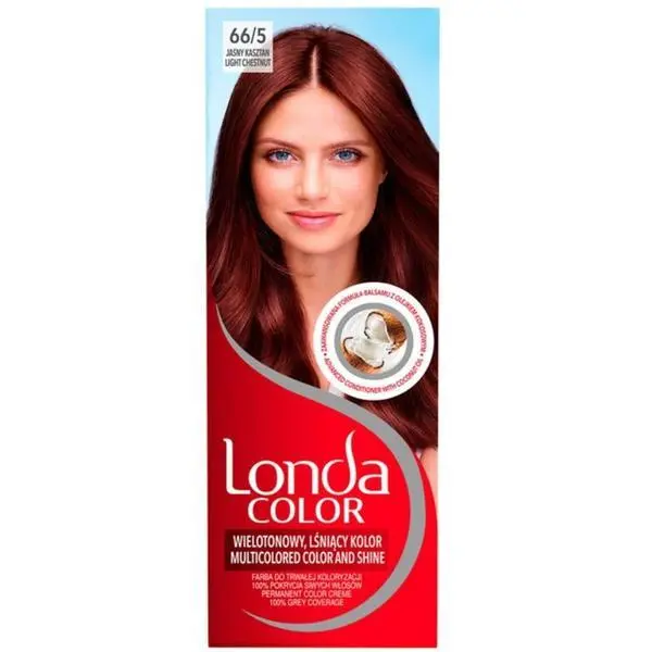 Londa Color Перманентна боя за коса - Londa Color Multicolored Color and Shine, нюанс № 66/5 Светъл кестен, 1 бр