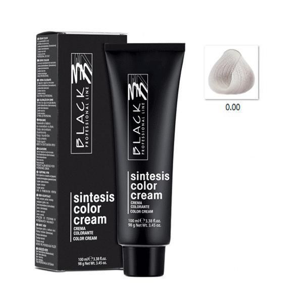 Black Professional Line Перманентна крем боя - Black Professional Line Sintesis Color Cream, нюанс 0.00 Neutral, 100мл