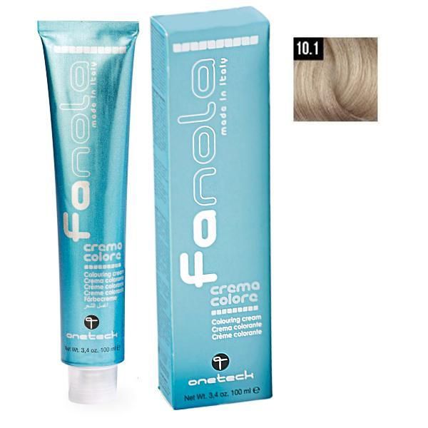 Fanola Перманентна крем боя Fanola 10.1 Платинено пепелно русо, 100мл