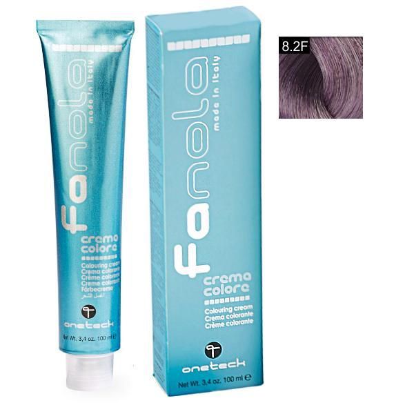 Fanola Перманентна крем боя Fanola 8.2F Светло виолетово Fantasy, 100мл