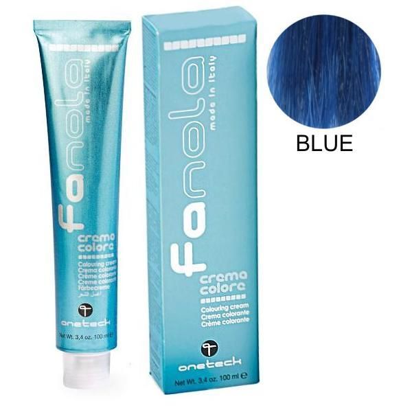 Fanola Перманентна крем боя Fanola Blue - Син коректор, 100мл