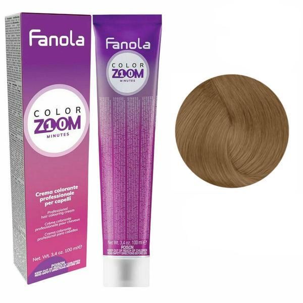 Fanola Перманентна крем-боя -Fanola Color Zoom 10 Minutes, нюанс 7.0 Blonde, 100 мл