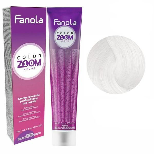 Fanola Перманентна крем-боя -Fanola Color Zoom 10 Minutes, нюанс CLEAR, 100 мл