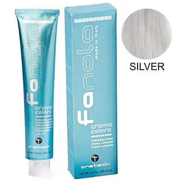 Fanola Перманентна крем боя  Fanola Toner Silver - Corector Argintiu, 100мл