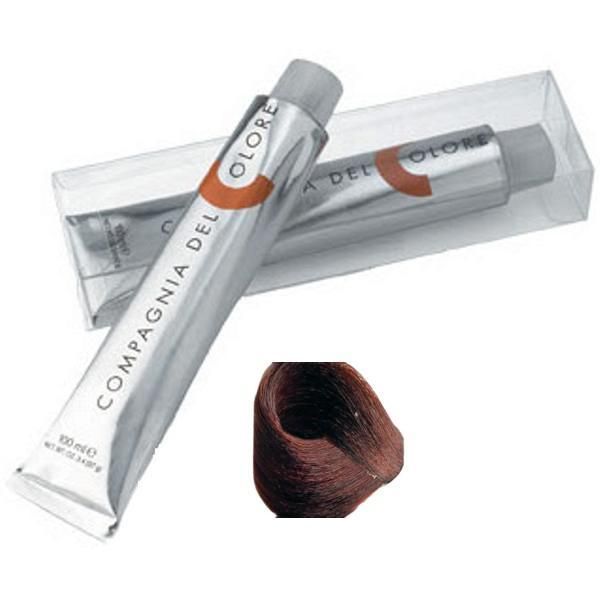 Compagnia del Colore Перманентна крем-боя, нюанс 6.5 Biondo Scuro Mogano, Compagnia del Colore 100 мл
