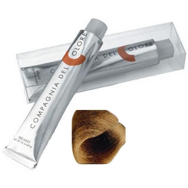 Compagnia del Colore Перманентна крем-боя, нюанс Biondo Chiaro Dorato 8.3, Compagnia del Colore 100 мл