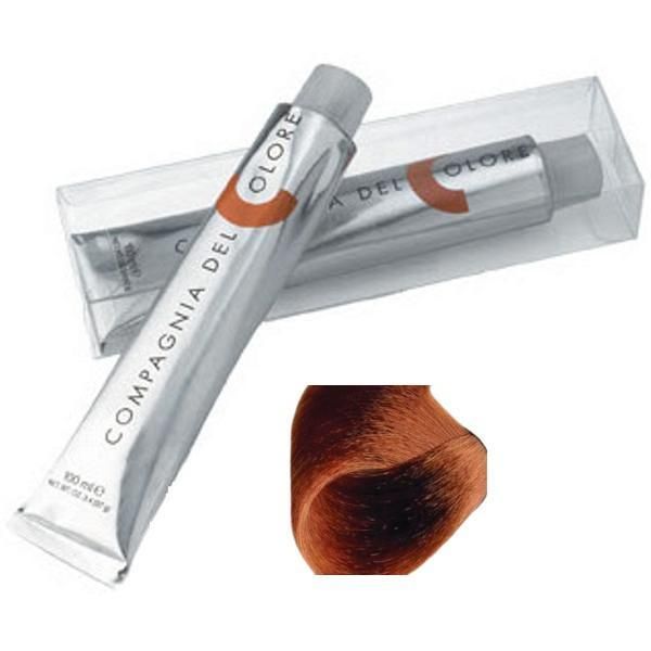 Compagnia del Colore Перманентна крем-боя, нюанс Biondo Chiaro Rame 8.4, Compagnia del Colore 100 мл