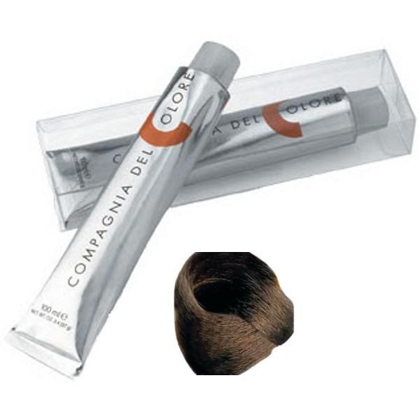 Compagnia del Colore Перманентна крем-боя, нюанс Biondo Scuro Caramello 6.8, Compagnia del Colore 100 мл