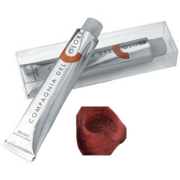 Compagnia del Colore Перманентна крем-боя, нюанс Biondo Scuro Rosso 6.6, Compagnia del Colore 100 мл