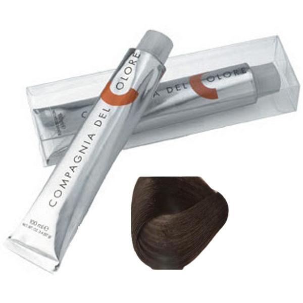 Compagnia del Colore Перманентна крем-боя, нюанс Castano 4, Compagnia del Colore 100 мл