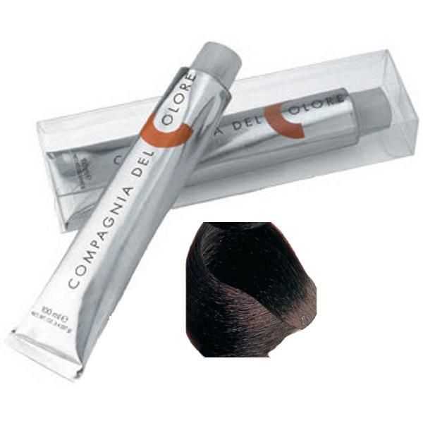 Compagnia del Colore Перманентна крем-боя, нюанс Castano Chiaro Mogano 5.5, Compagnia del Colore 100 мл