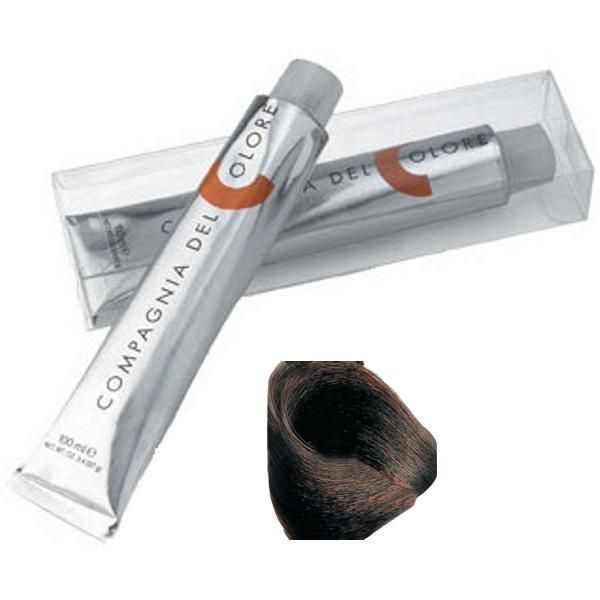 Compagnia del Colore Перманентна крем-боя, нюанс Castano Chiaro Tabacco 5.23, Compagnia del Colore 100 мл