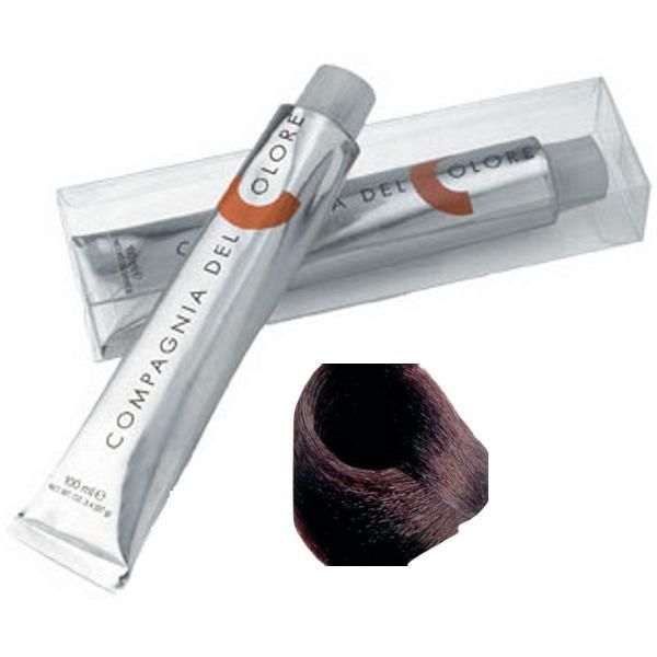 Compagnia del Colore Перманентна крем-боя, нюанс Castano Chiaro Viola Intenso 5.22, Compagnia del Colore 100 мл