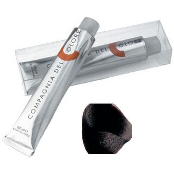 Compagnia del Colore Перманентна крем-боя, нюанс Castano Viola 4.2, Compagnia del Colore 100 мл