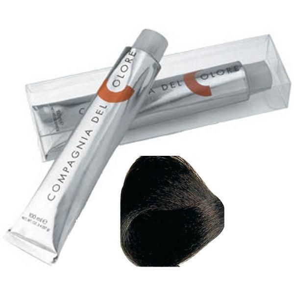 Compagnia del Colore Перманентна крем-боя, сянка Castano Dorato 4.3, Compagnia del Colore 100 мл