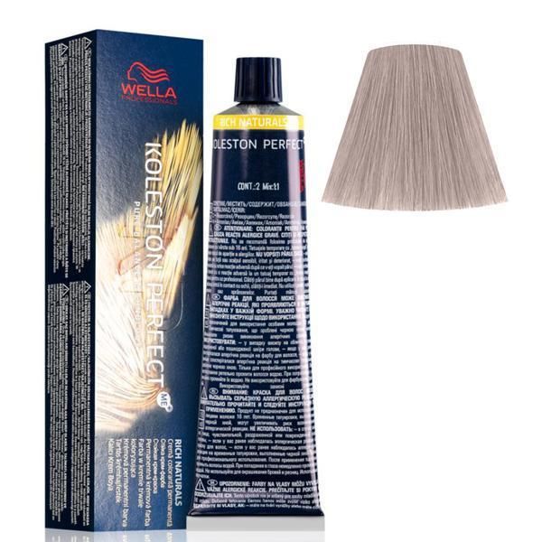 Wella Professionals Перманентна крем боя - Wella Professionals Koleston Perfect ME+ Rich Naturals, нюанс 10/86 средно русо перлено виолетово
