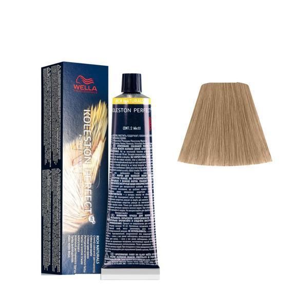 Wella Professionals Перманентна крем боя - Wella Professionals Koleston Perfect ME+ Rich Naturals, нюанс 9/1 ярко пепелно русо