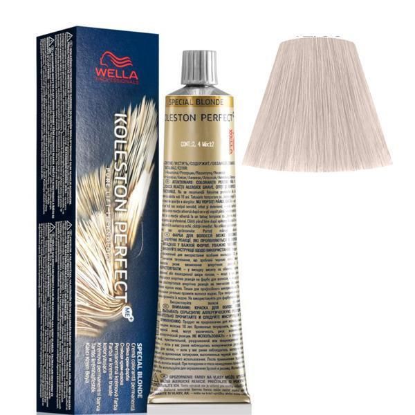 Wella Professionals Перманентна крем боя - Wella Professionals Koleston Perfect ME+ Special Blonde, нюанс 12/96 специално русо виолетово синьо