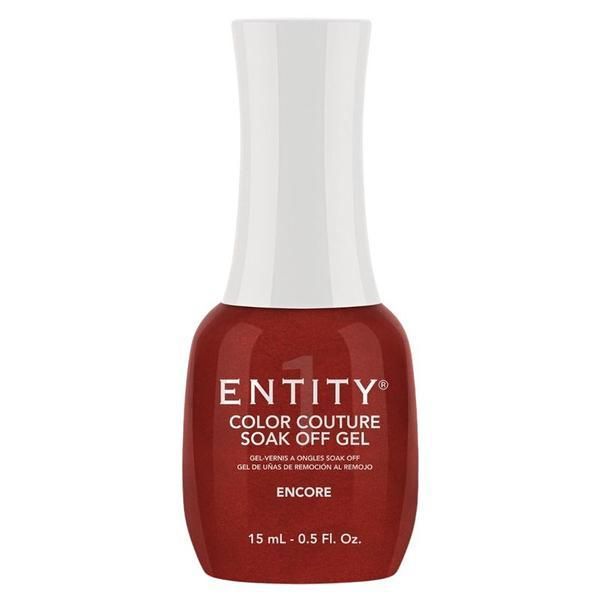 Entity Пигментиран гел за нокти - Entity Colour Couture Soak Off Gel, нюанс &quot;Encore&quot;, 15 мл