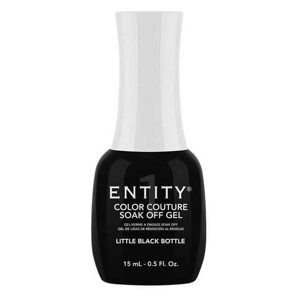 Entity Пигментиран гел за нокти - Entity Colour Couture Soak Off Gel, нюанс &quot;Little Black Bottle&quot;, 15 мл