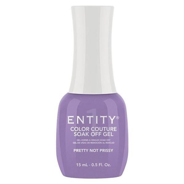 Entity Пигментиран гел за нокти - Entity Colour Couture Soak Off Gel, нюанс "Pretty Not Prissy", 15 мл