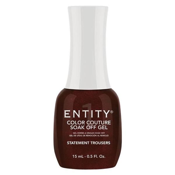 Entity Пигментиран гел за нокти - Entity Colour Couture Soak Off Gel, нюанс &quot;Statement Trousers&quot;, 15 мл