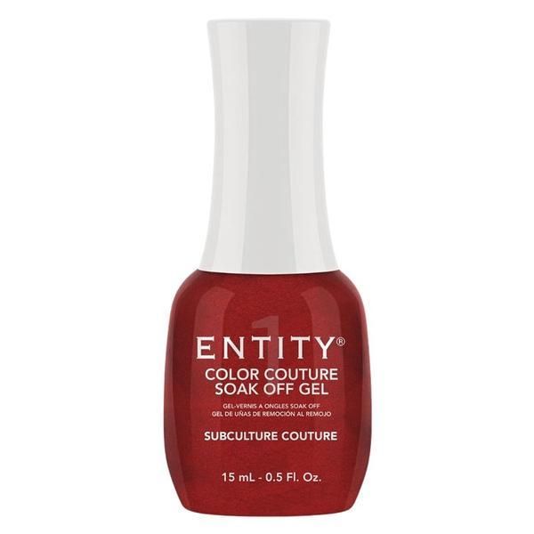 Entity Пигментиран гел за нокти - Entity Colour Couture Soak Off Gel, нюанс "Subculture Couture", 15 мл