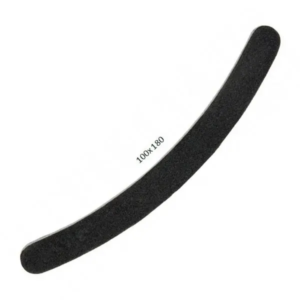 Prima Пила за нокти тип &bdquo;бананов&ldquo; - Prima Banana Abrasive Nail File 100 x 180