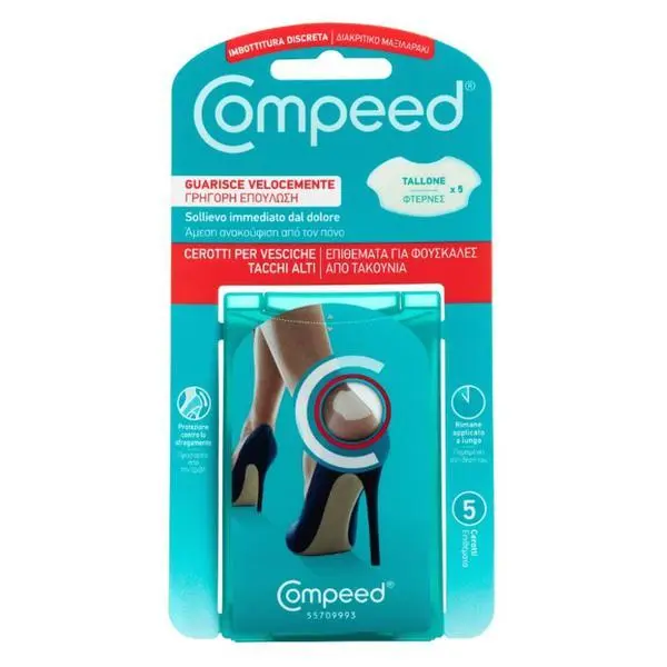 Compeed Пластири Compeed Heel Blister Patches, 5 броя