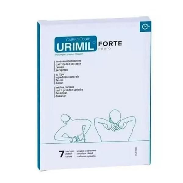 Naturpharma Пластири Urimil Forte Neuro Patches - Naturpharma, 7 пластира