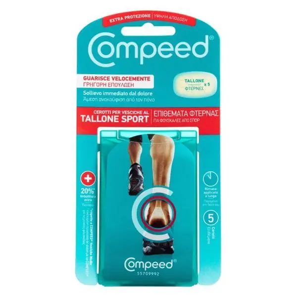 Compeed Пластири за мазоли Compeed Sports  Tallone Sport, 5 броя