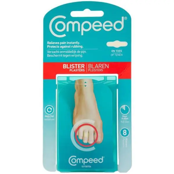 Compeed Пластири за пришки на пръстите Compeed, 8 броя