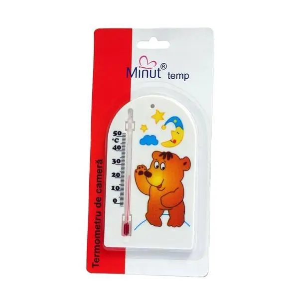 Vision Trading Пластмасов Термометър за  Бебешка Стая Minute Vision Trading