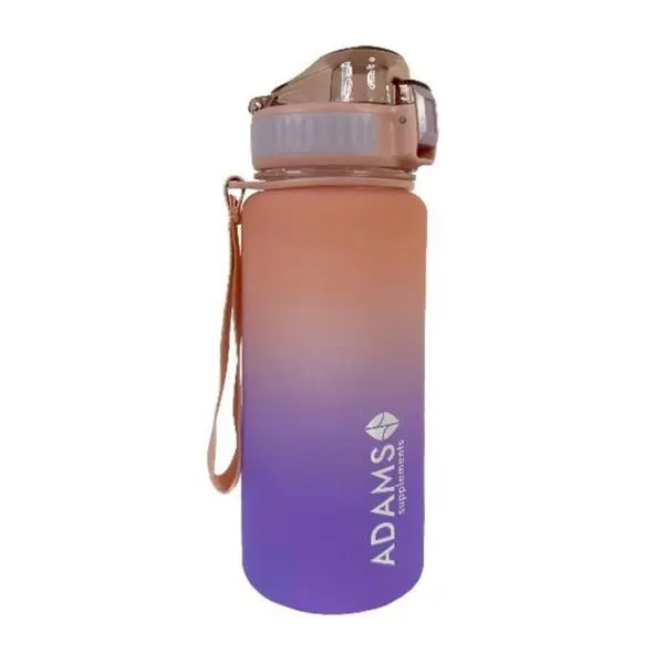 Adams Supplements Пластмасова бутилка за вода - Adams Supplements, Frosted, Pink, 1 бр