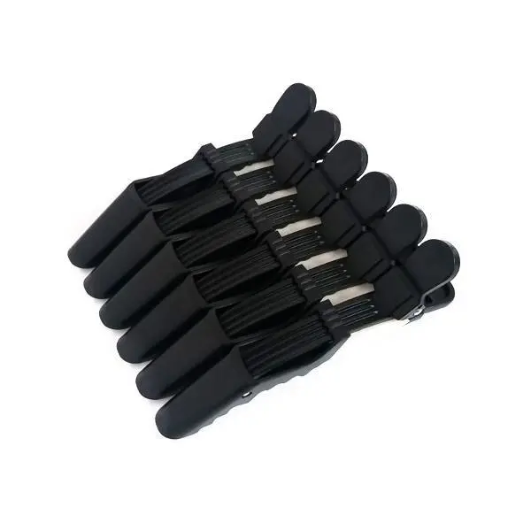 Beautyfor Пластмасови щипки за коса - Beautyfor Hair Clips, 6 броя