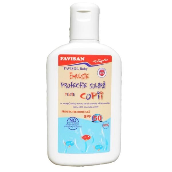 Favisan Плажна емулсия за деца SPF 50 Favisol Baby Favisan, 150мл