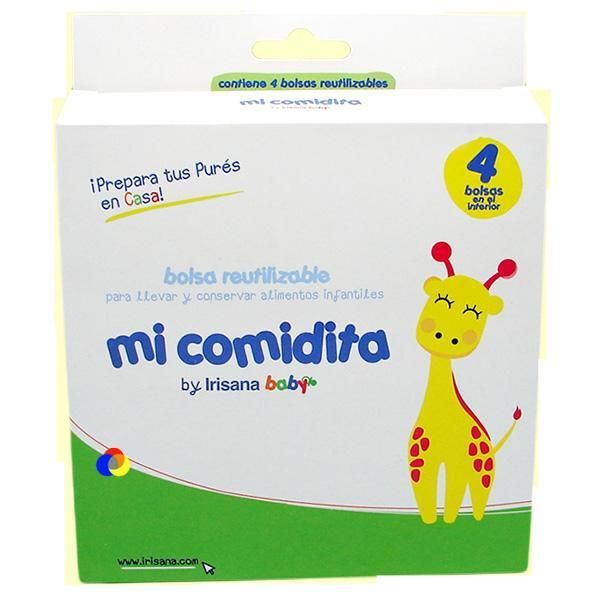 Irisana Пликчета за многократна употреба Irisana, 4 бр