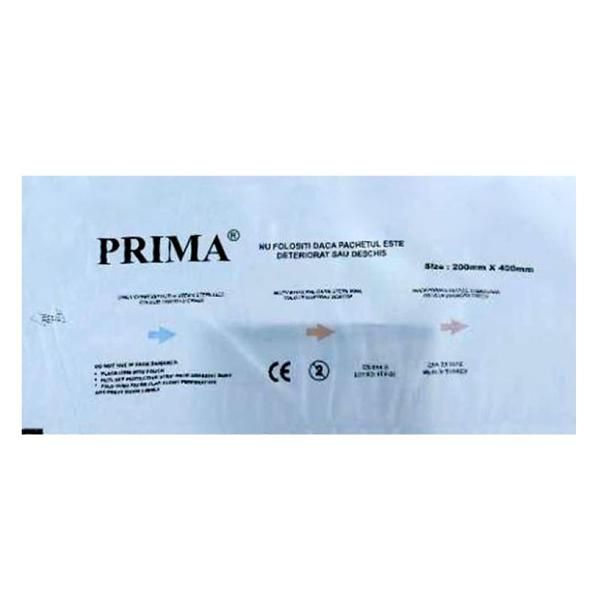 Prima Пликове за стерилизация в автоклав - Prima Self-Sealed Pouches with Sterilization Indicator 200 мм x 400 мм