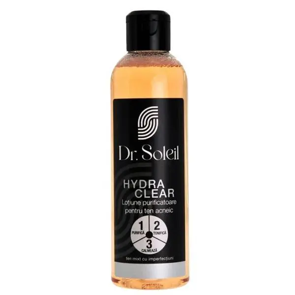 Dr. Soleil Почистващ лосион за кожа, склонна към акне - Dr. Soleil Hydra Clear, 200 мл