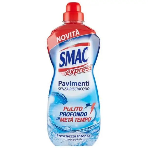 Smac Почистващ препарат за подове с интензивна свежест - Smac Express Pavimenti, 1000 мл
