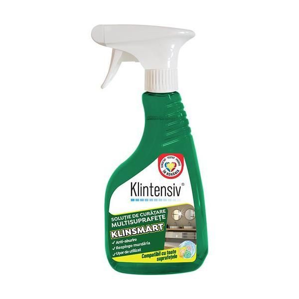 Klintensiv Почистващ разтвор с остатъчен ефект - Klintensiv KlinSMART Multisurface, 500 мл