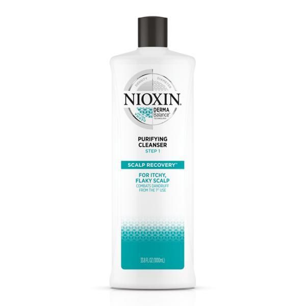 Nioxin Почистващ шампоан против пърхот и сърбеж по скалпа - Nioxin Scalp Recovery Purifying Cleanser Step 1, 1000 мл