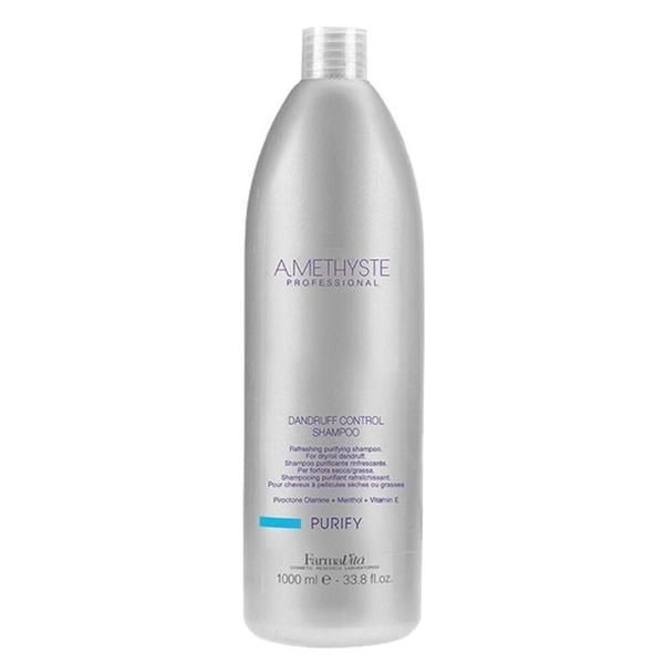 Farmavita Почистващ шампоан за контрол на пърхота - FarmaVita Amethyste Professional Dandruff Control Shampoo Purify, 1000 мл