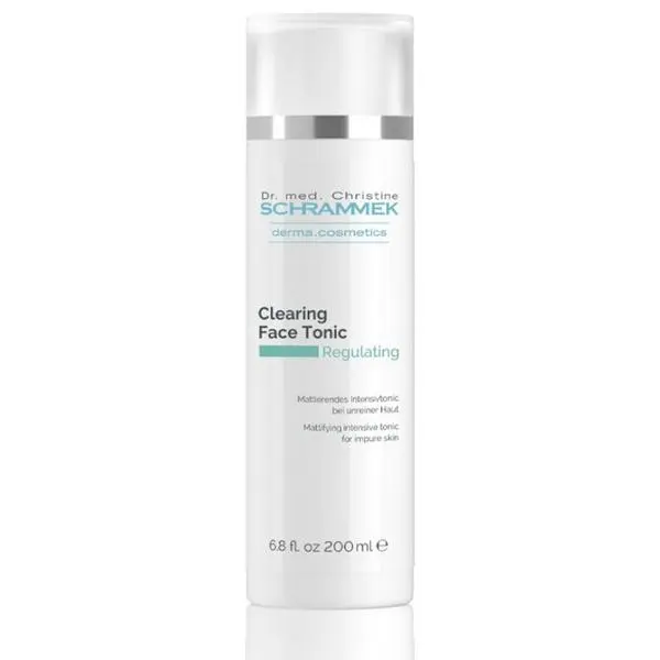 Dr. Christine Schrammek Почистващ тоник за лице за мазна и проблемна кожа - Dr. Christine Schrammek Derma Cosmetics Clearing Face Tonic Regulating, 200 мл