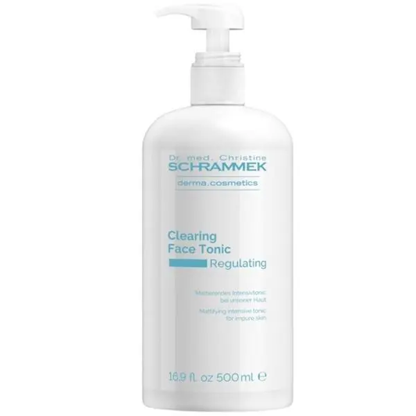 Dr. Christine Schrammek Почистващ тоник за лице за проблемна кожа - Dr. Christine Schrammek Derma Cosmetics Clearing Face Tonic Regulating, 500 мл