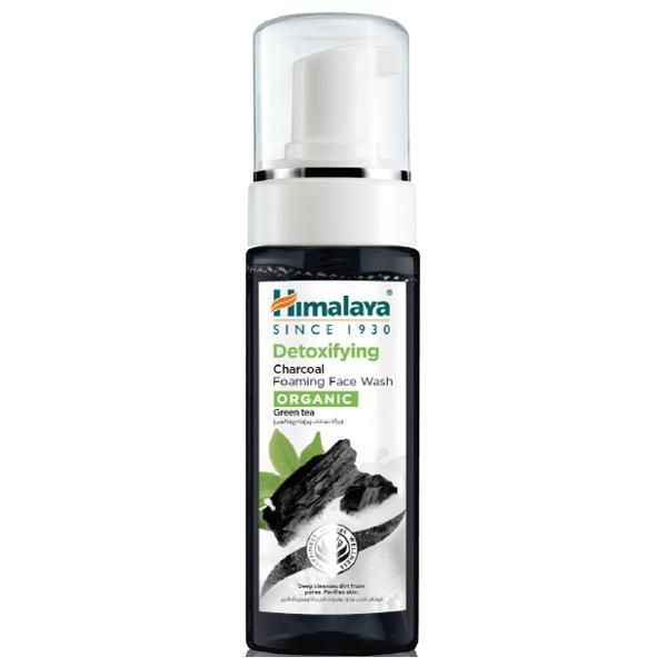 Himalaya Почистваща пяна Himalaya Detoxifying Charcoal Foaming Face Wash, 150 мл
