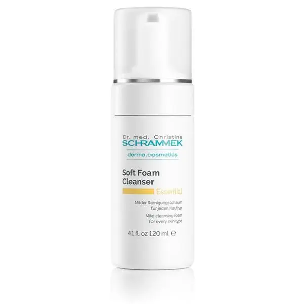 Dr. Christine Schrammek Почистваща пяна за лице - Dr. Christine Schrammek Essential Soft Foam Cleanser, 120 мл